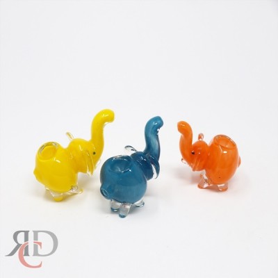 ANIMAL PIPE BABY ELEPHANT ASST. COLORS ANML400